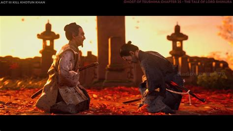 ghost of tsushima act 3|The Tale of Lord Shimura .